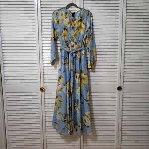 Elegant Floral Maxi Dress